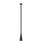Z-Lite Davina 3 Light Outdoor Post Mounted Fixture, 10in. W x 114.25in. H, Black 5016PHMR-5011P-BK - alternate 5